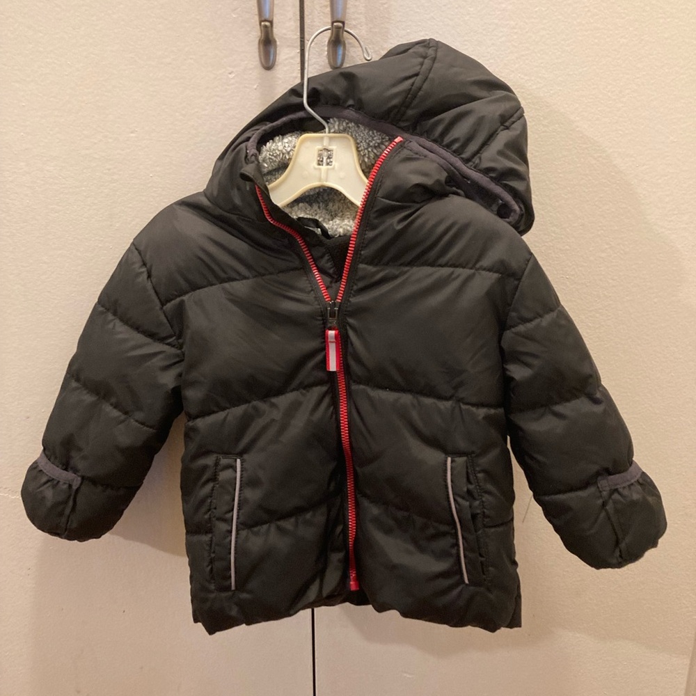 Toddler black winter jacket